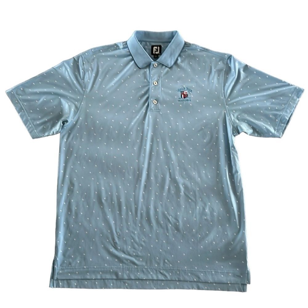 FootJoy Push Play Print Pique Men’s Golf Polo Shirt Size XL